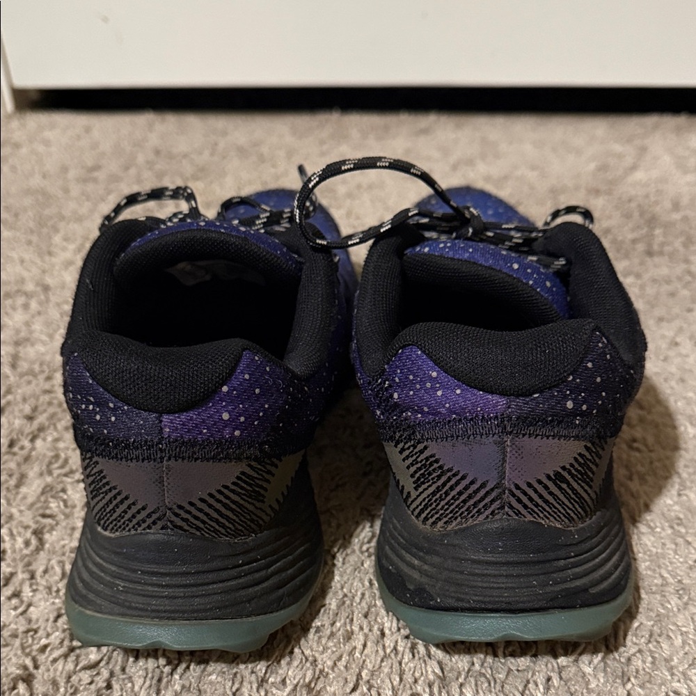 Merrell Women’s Moab Flight Night Sky Purple Hiking Shoes - Picture 4 of 6
